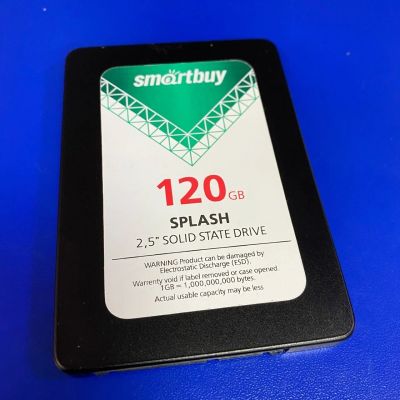 Лот: 17269263. Фото: 1. SSD 2.5 Smartbuy 120GB (273127... SSD-накопители