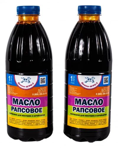Лот: 25405873. Фото: 1. Масло растительное (рапсовое... Корма