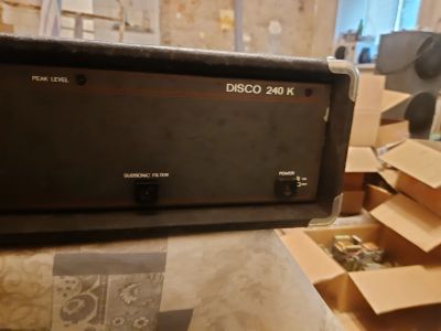 Лот: 25410489. Фото: 1. Усилитель TESLA DISCO240K. Усилители, эквалайзеры