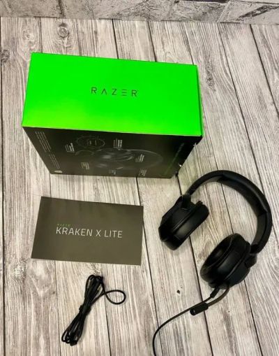 Лот: 22529288. Фото: 1. Компьютерная гарнитура Razer Kraken... Наушники, гарнитуры