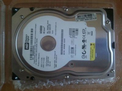 Лот: 2455968. Фото: 1. HDD IDE WD800BB 80Gb. Жёсткие диски (HDD)