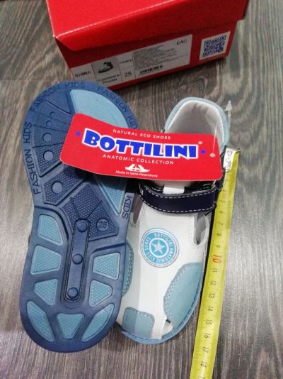 Лот: 12045487. Фото: 1. Сандали новые bottilini 16 см... Сандалии