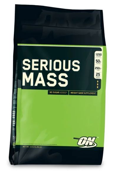 Лот: 3628312. Фото: 1. Гейнер Serious Mass Optimum Nutrition... Спортивное питание, витамины