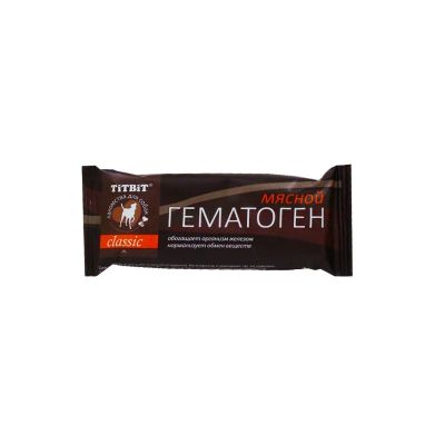 Лот: 10400935. Фото: 1. лакомство Titbit Гематоген Мясной... Корма