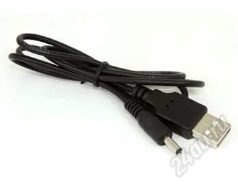 Лот: 2697178. Фото: 1. USB -> DC кабель для зарядки и... Шлейфы, кабели, переходники