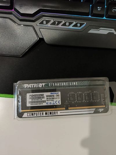 Лот: 21214250. Фото: 1. 32Gb DDR4 Patriot Memory 3200MHz... Оперативная память