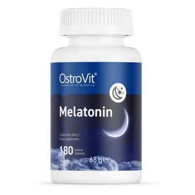 Лот: 18215813. Фото: 1. Melatonin от Ostrovit 180 табл... Спортивное питание, витамины