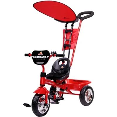 Лот: 7540480. Фото: 1. Велосипед с ручкой Rich Toys Montana. Красноярск