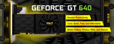 Лот: 6148396. Фото: 1. Видеокарта Palit GeForce GT 640... Видеокарты