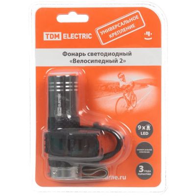 Лот: 24095227. Фото: 1. Фонарь велосипедный, TDM Electric... Уличное освещение