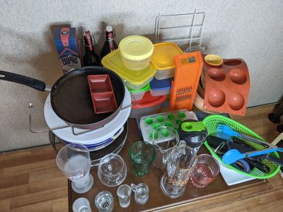 Лот: 20966012. Фото: 1. Куча посуды с рубля!. Другое (посуда, кухонная утварь)