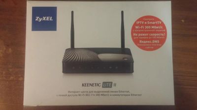 Лот: 5257874. Фото: 1. Zuxel Keenetic Lite II. Маршрутизаторы (роутеры)
