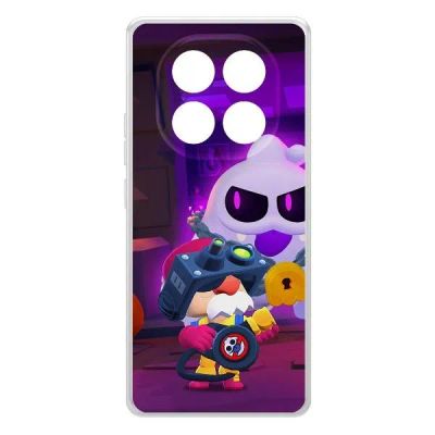Лот: 25086325. Фото: 1. Чехол Krutoff Clear Case Brawl... Чехлы, бамперы
