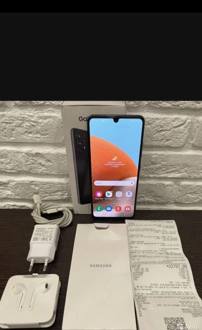 Лот: 19014498. Фото: 1. Смартфон Samsung A32 4/64. Смартфоны
