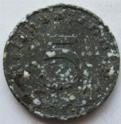 Лот: 1777453. Фото: 1. vz Германия 5 пфенигов 1941 J. Германия и Австрия