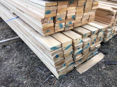 Лот: 15857780. Фото: 1. Доска сухая 50/150 лиственница. Древесина, пиломатериал