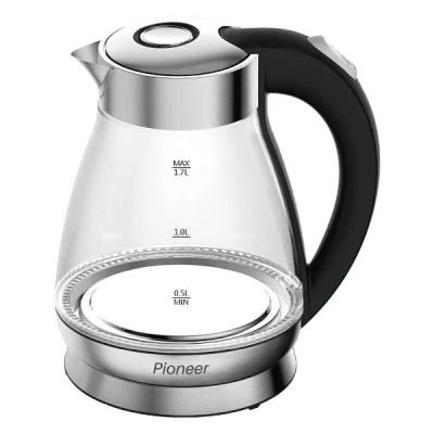 Лот: 24435870. Фото: 1. Электрический чайник Pioneer KE809G. Чайники, кофемашины, кулеры