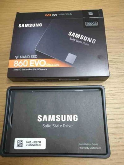 Лот: 16438696. Фото: 1. SSD накопитель samsung 860 EVO... SSD-накопители