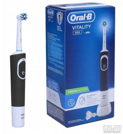 Лот: 17872175. Фото: 1. Зубная щётка Braun Oral-B Vitality... Электрические зубные щетки и ирригаторы