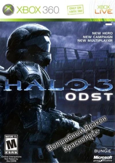 Лот: 10376447. Фото: 1. Halo 3 ODST [Xbox 360, английская... Игры для консолей