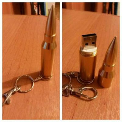 Лот: 5680318. Фото: 1. 8GB USB флеш-накопитель Пуля. USB-флеш карты