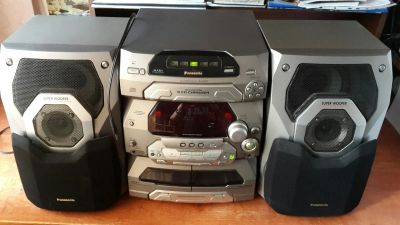 Лот: 5152625. Фото: 1. Panasonic cd stereo system sa-ak27... Музыкальные центры, магнитолы