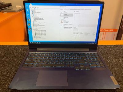 Лот: 25117971. Фото: 1. Б\У ноутбук Lenovo IdeaPad Gaming... Ноутбуки