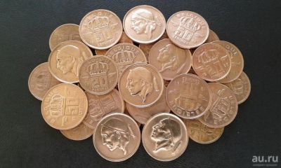 Лот: 9105490. Фото: 1. Бельгия ( 20с и 50с ) 22 монеты... Наборы монет
