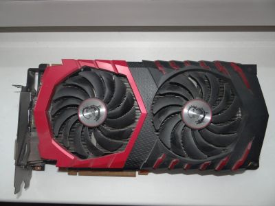 Лот: 19499061. Фото: 1. MSI GeForce GTX 1070 Gaming X... Видеокарты