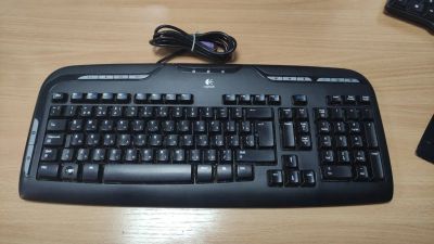 Лот: 19432501. Фото: 1. Клавиатура мультимедиа Logitech... Клавиатуры и мыши
