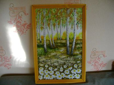 Лот: 3343833. Фото: 1. картина 32 на 50. Картины, рисунки