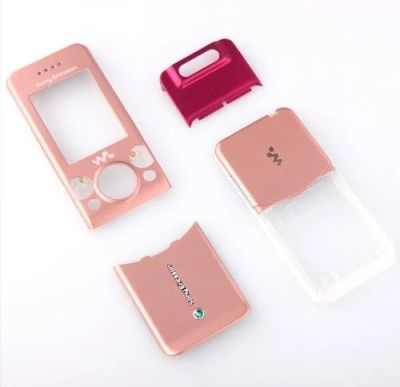 Лот: 25352904. Фото: 1. Корпус Sony Ericsson W580 Розовый... Корпуса, клавиатуры, кнопки
