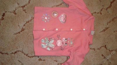 Лот: 2631805. Фото: 1. кофтачка на девочку. Рубашки, блузки, водолазки