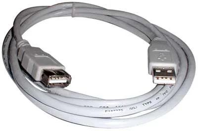 Лот: 4208102. Фото: 1. Кабель USB удлинитель 3м. Шлейфы, кабели, переходники