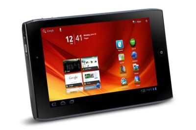 Лот: 3162312. Фото: 1. Планшет Acer A100 + Чехол + Карта... Планшеты