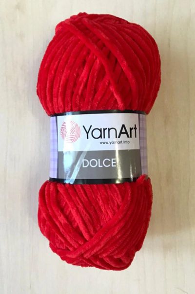 Лот: 17112765. Фото: 1. Пряжа YarnArt Dolce , 100% микро-полиэстер... Ткани, нитки, пряжа
