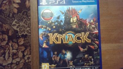 Лот: 4076321. Фото: 1. игра для PS4 KNACK. Игры для консолей