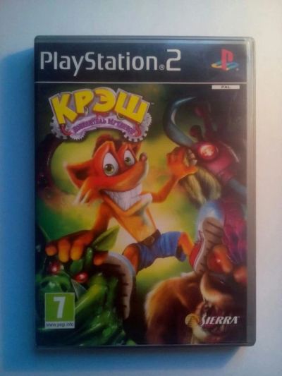 Лот: 10188584. Фото: 1. Диск для Ps2 "Crash Mind Over... Игры для консолей