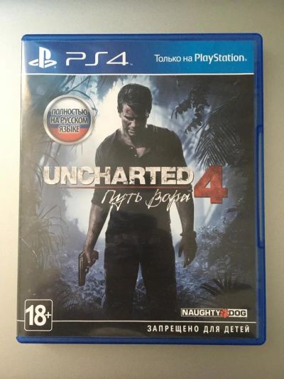 Лот: 10943825. Фото: 1. Uncharted 4: Путь вора. Игры для консолей