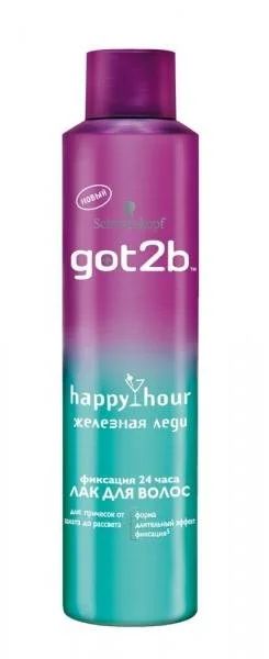Лот: 11408490. Фото: 1. Schwarzkopf Got2b Happy Hour Лак... Уход за волосами 