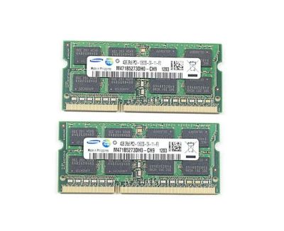 Лот: 10523796. Фото: 1. Samsung DDR3 1333MHz 2x4Gb ( M471B5273DH0-CH9... Оперативная память