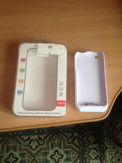 Лот: 8367554. Фото: 1. Продам чехол-аккумулятор для iPhone... Внешние, портативные аккумуляторы для смартфонов (Power bank)