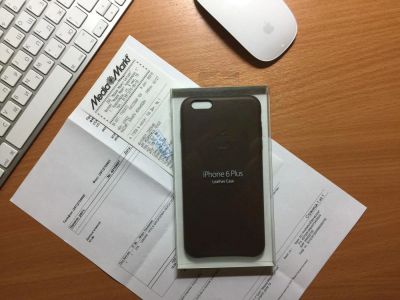 Лот: 10540280. Фото: 1. Оригинальный чехол iPhone 6 Plus... Чехлы, бамперы