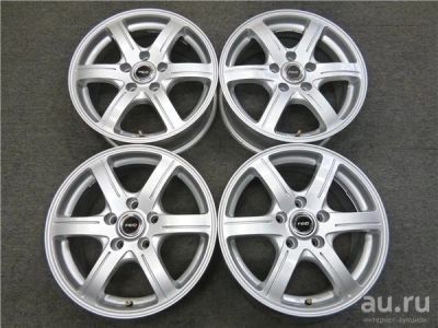 Лот: 8650841. Фото: 1. 5*114.3 R16 6/5J +38 Bridgestone... Диски