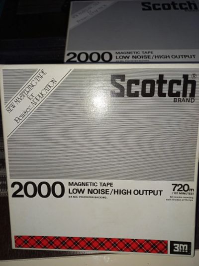 Лот: 20825654. Фото: 1. Магнитная лента Scotch 2000 (720m... Аудиозаписи