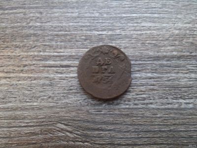 Лот: 15138360. Фото: 1. денга 1754. Россия до 1917 года