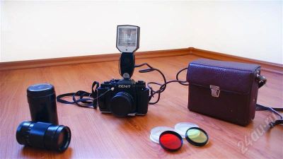 Лот: 446056. Фото: 1. зеркально пленочный фотоаппарат. Плёночные компактные
