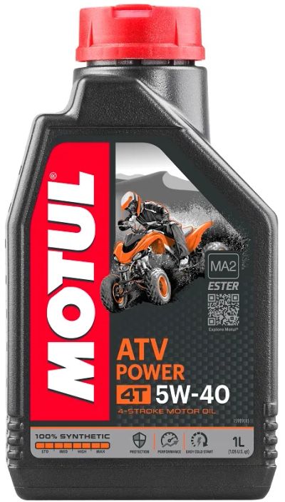 Лот: 25361876. Фото: 1. Масло моторное Motul ATV Power... Масла, жидкости