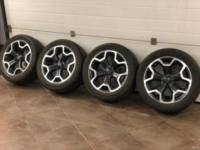 Лот: 13650765. Фото: 1. Комплект летних колес от Subaru... Шины на дисках