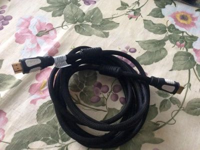 Лот: 6213856. Фото: 1. HDMI-HDMI кабель Belsis в нейлоновой... Шлейфы, кабели, переходники